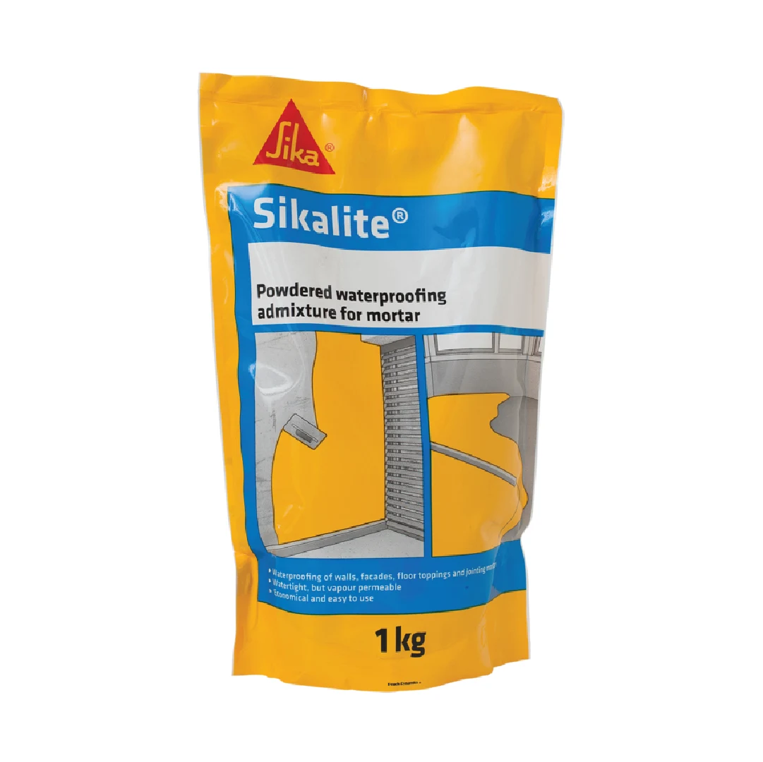 Sikalite powdered waterproofing admixture for mortar